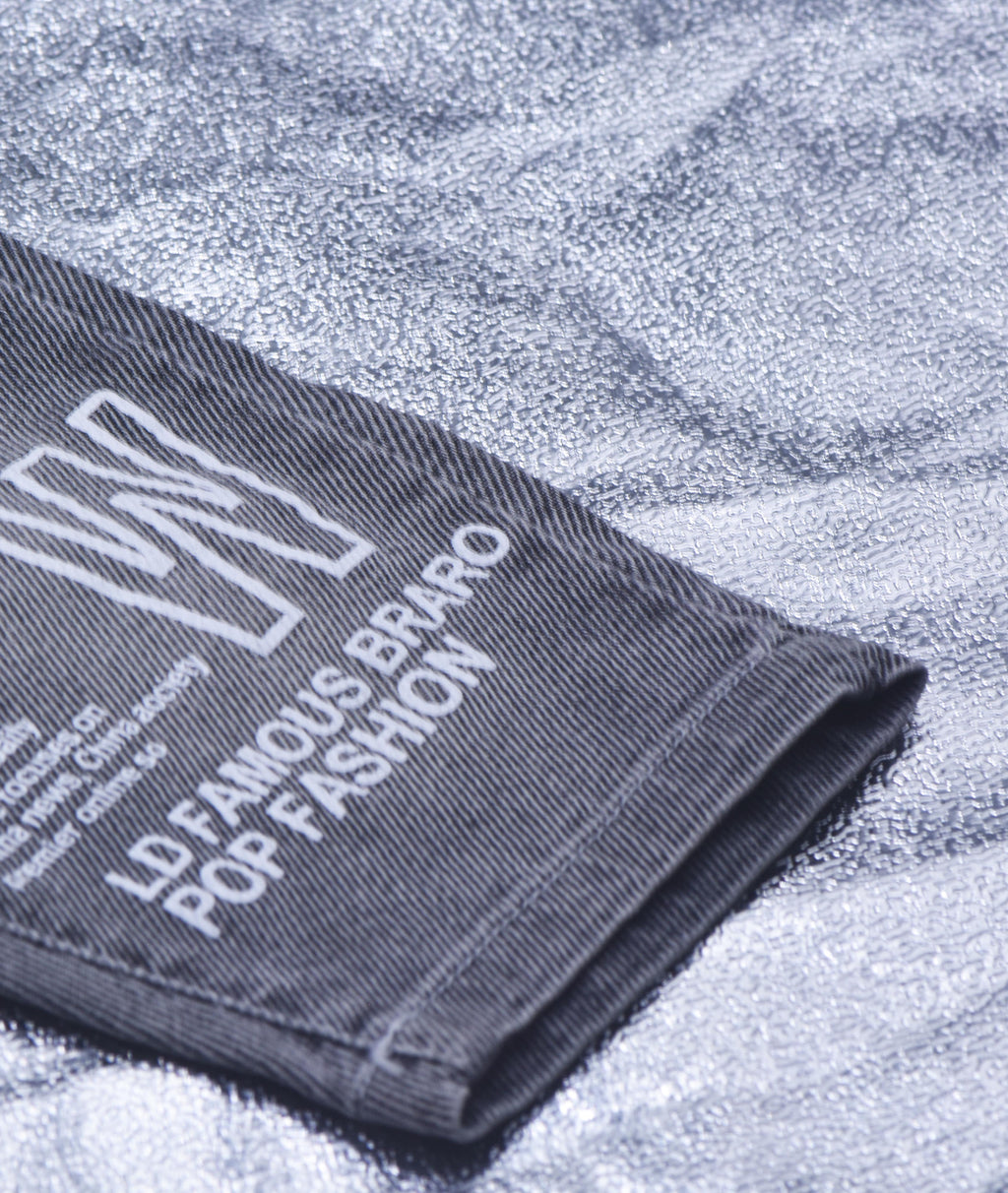 Pantalon jeans GRIS LD FAMOUS BRARO POP FASHION