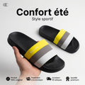CHAMPION ALL AMERICAN Slide KK015 NBK/GREY/SYF