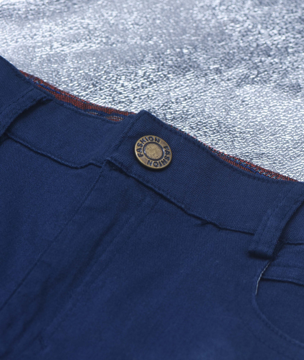 pantacourt la toile bleu msek seans raw 1998
