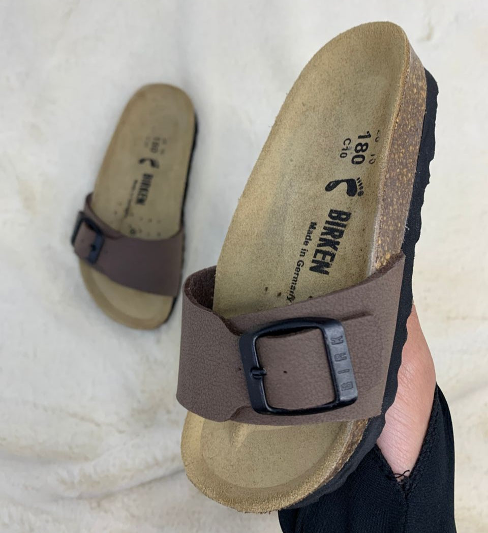 MADRID ENFANT NUBUCK MARRON