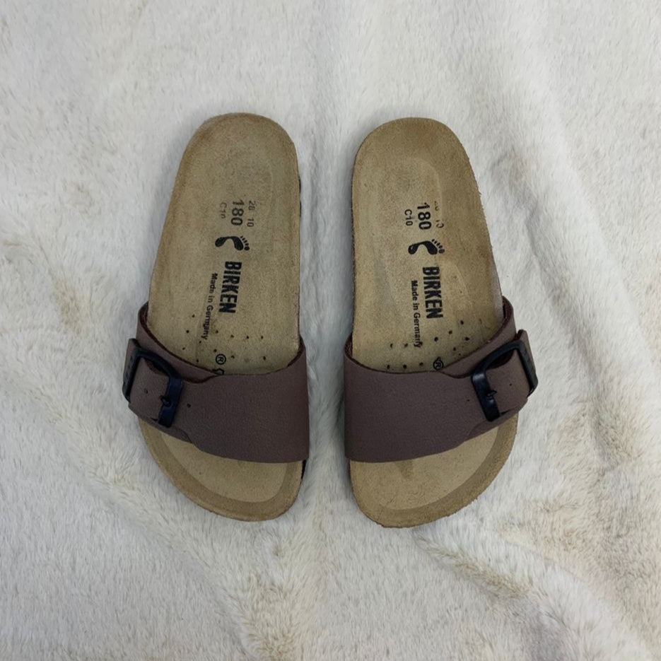 MADRID ENFANT NUBUCK MARRON