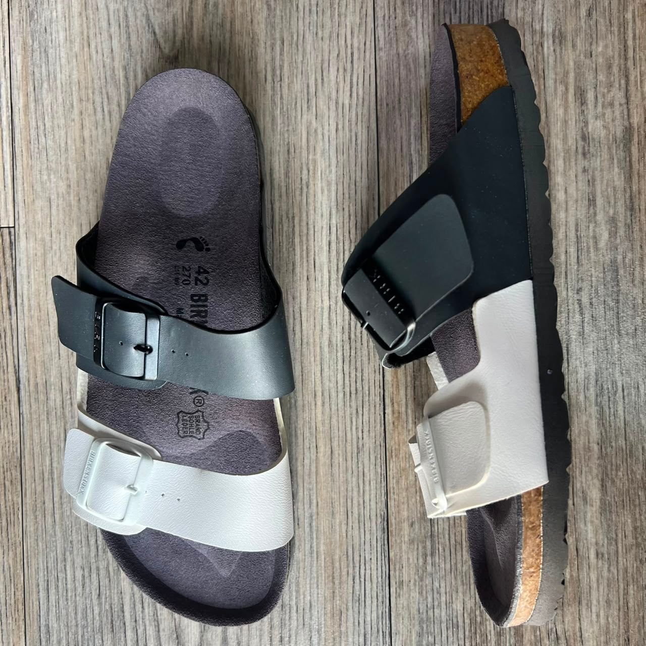 SPLIT GRIS/BLANC