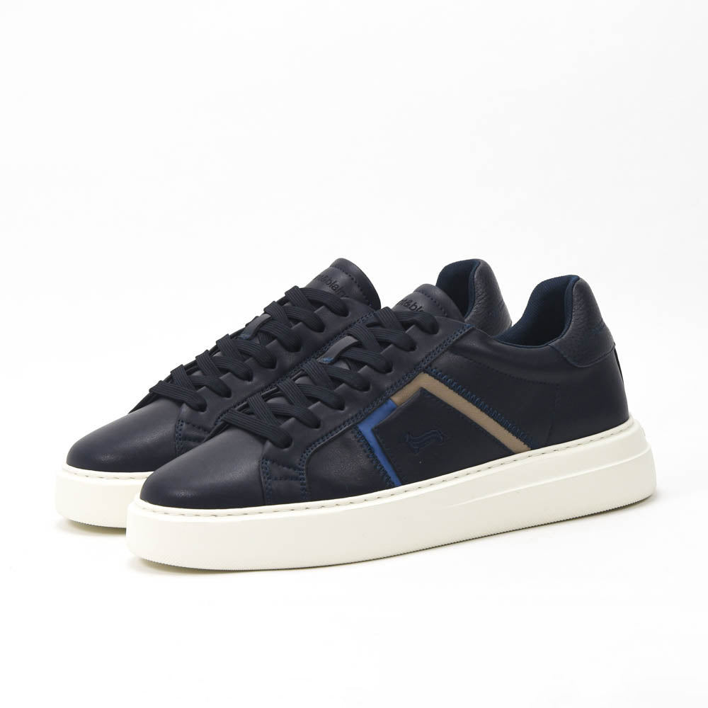 Harmont and Blaine Blue Sneakers Homme