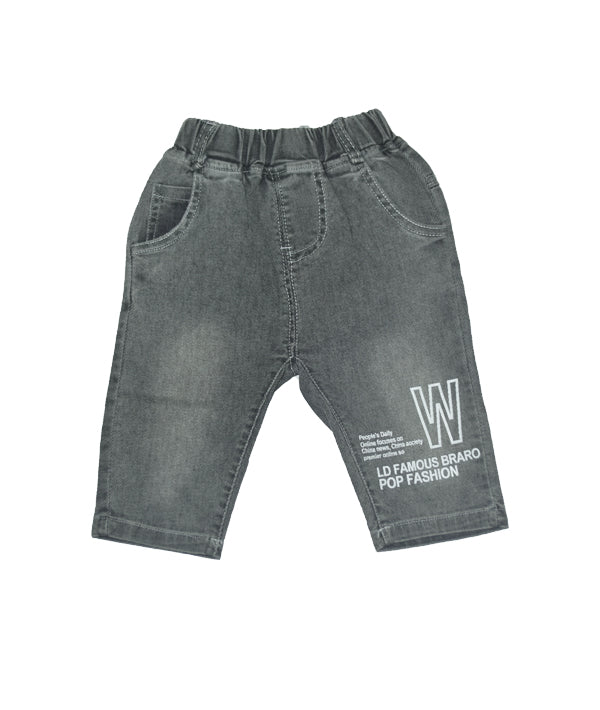 Pantalon jeans GRIS LD FAMOUS BRARO POP FASHION