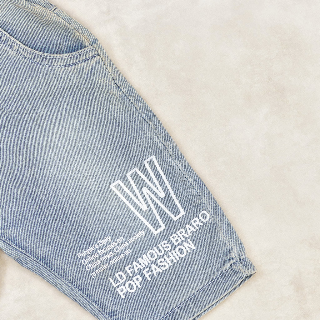 Pantalon jeans BLEU LD FAMOUS BRARO POP FASHION