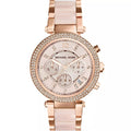 Michael Kors MK5896 Parker Chronograph Rose Gold-Tone Watch