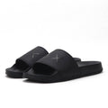 SUN68 Logo Black Slippers