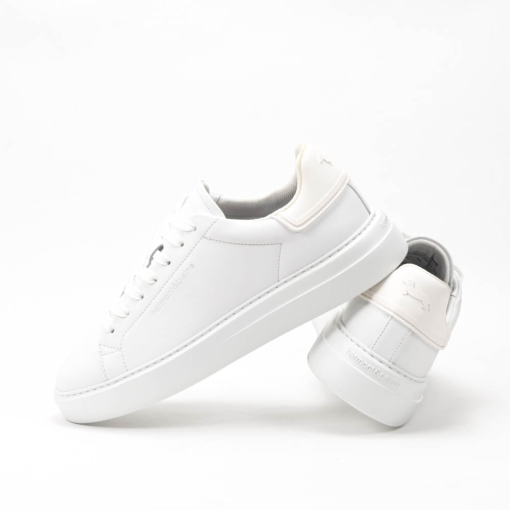Harmont and Blaine Calf Gum Sneakers Homme