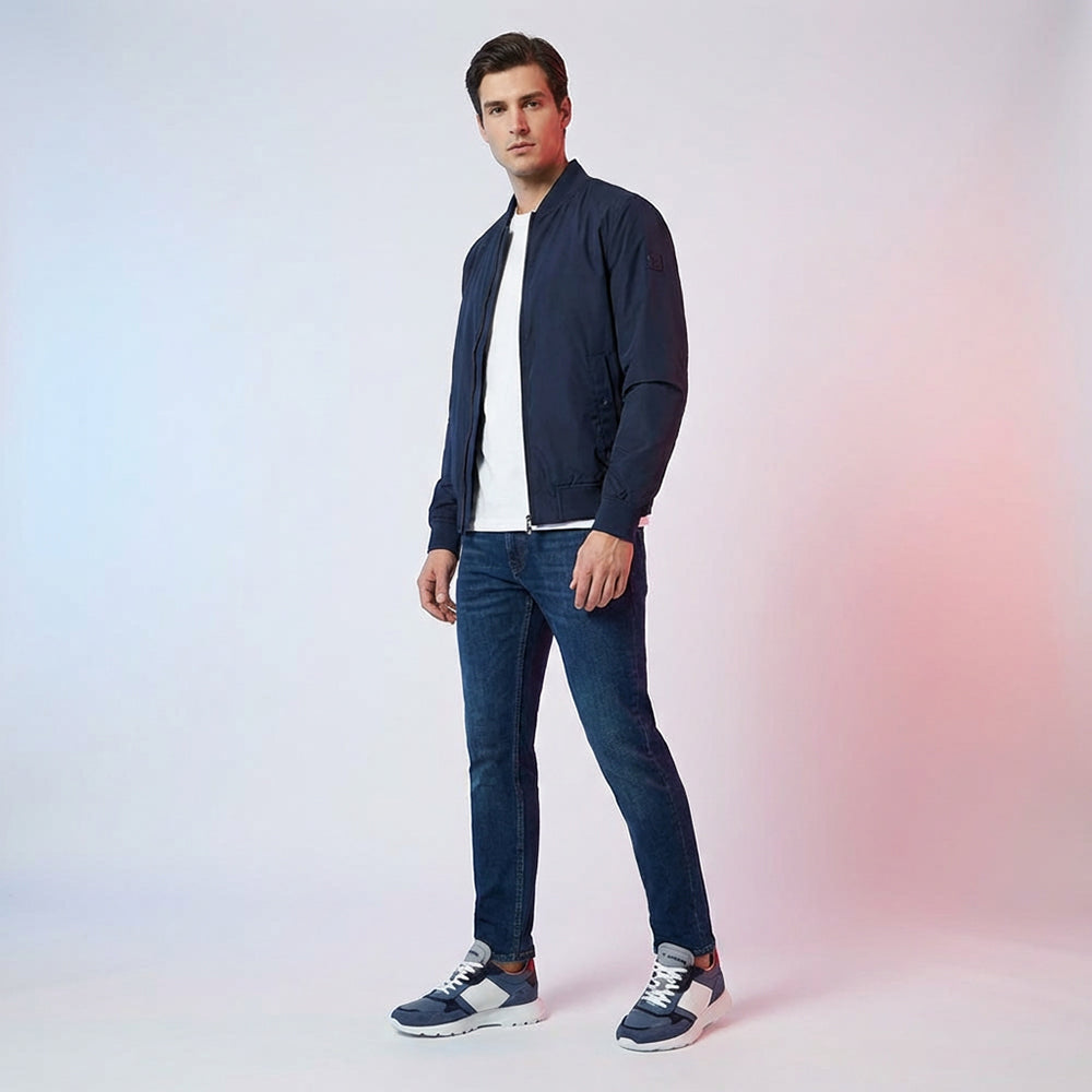 LA MARTINA SCARPA UOMO CAMOSCIO MANILA BLU  BLU