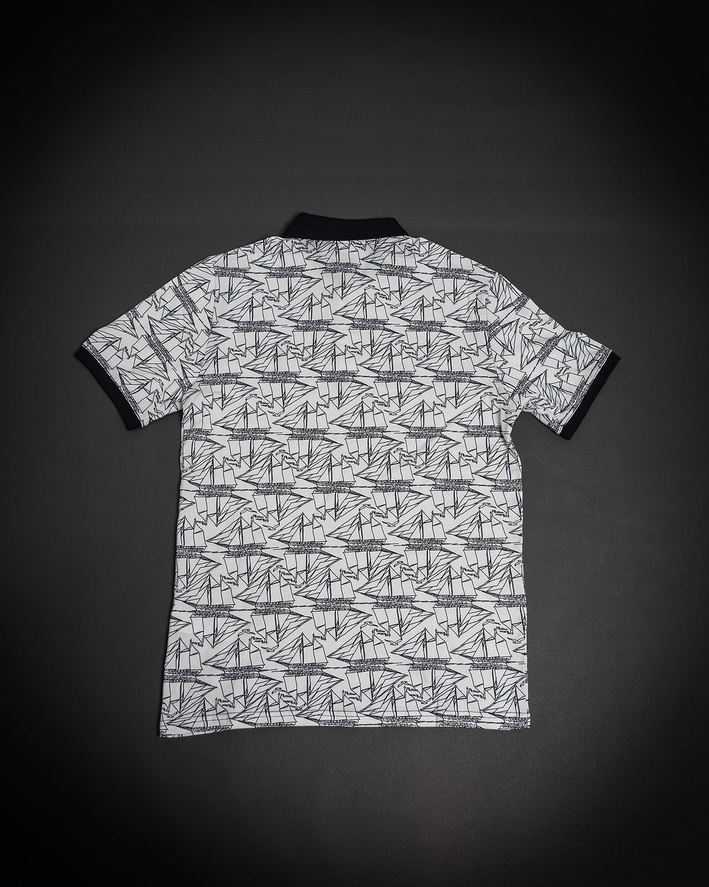 U.S. POLO ASSN BLANC AVEC COL NOIR