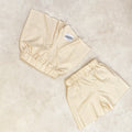 SHORT BEIGE POUR FILLE MOFF GREAN