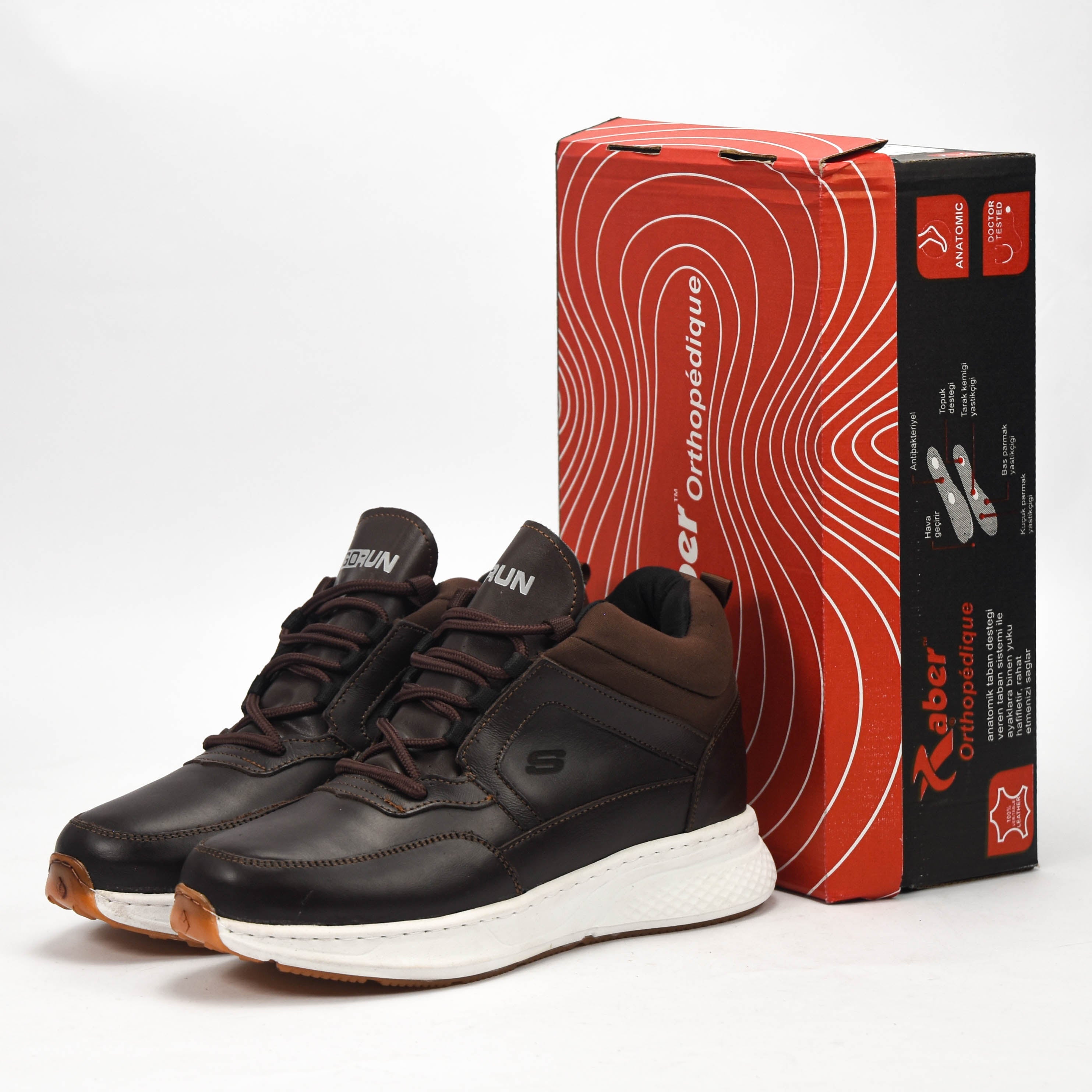 ABER SHOES MARRON