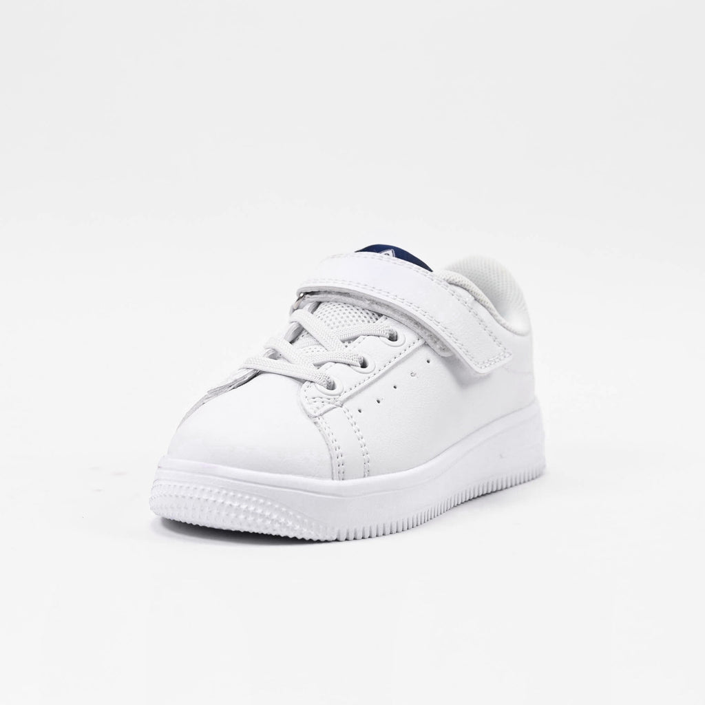 Peak Kids Casual Shoes White Navy