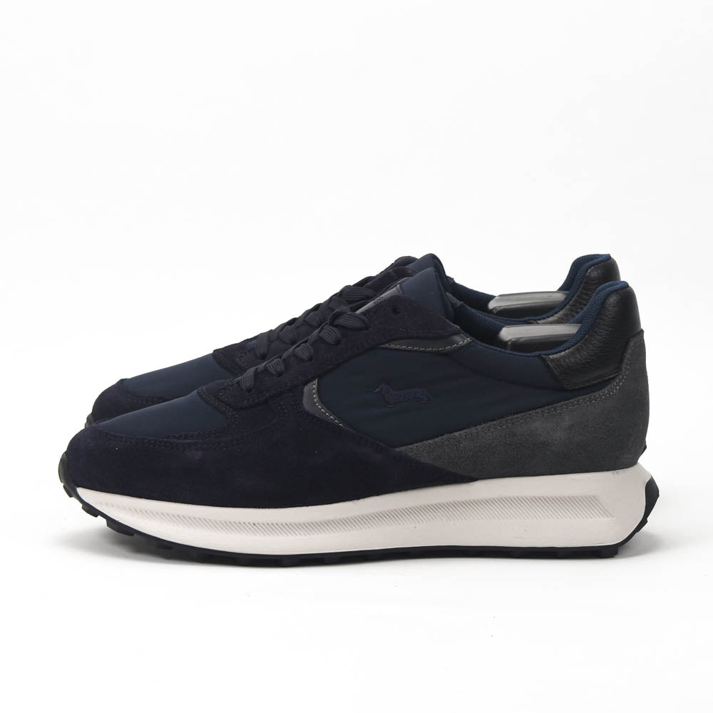 Harmont and Blaine Camoscio Tex Sneakers Homme