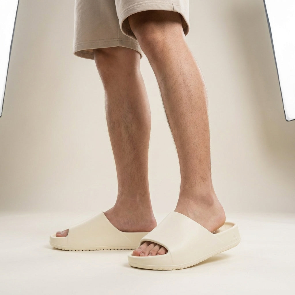 PEAK  CLAQUETTES SLIPPERS_Lt.Khaki