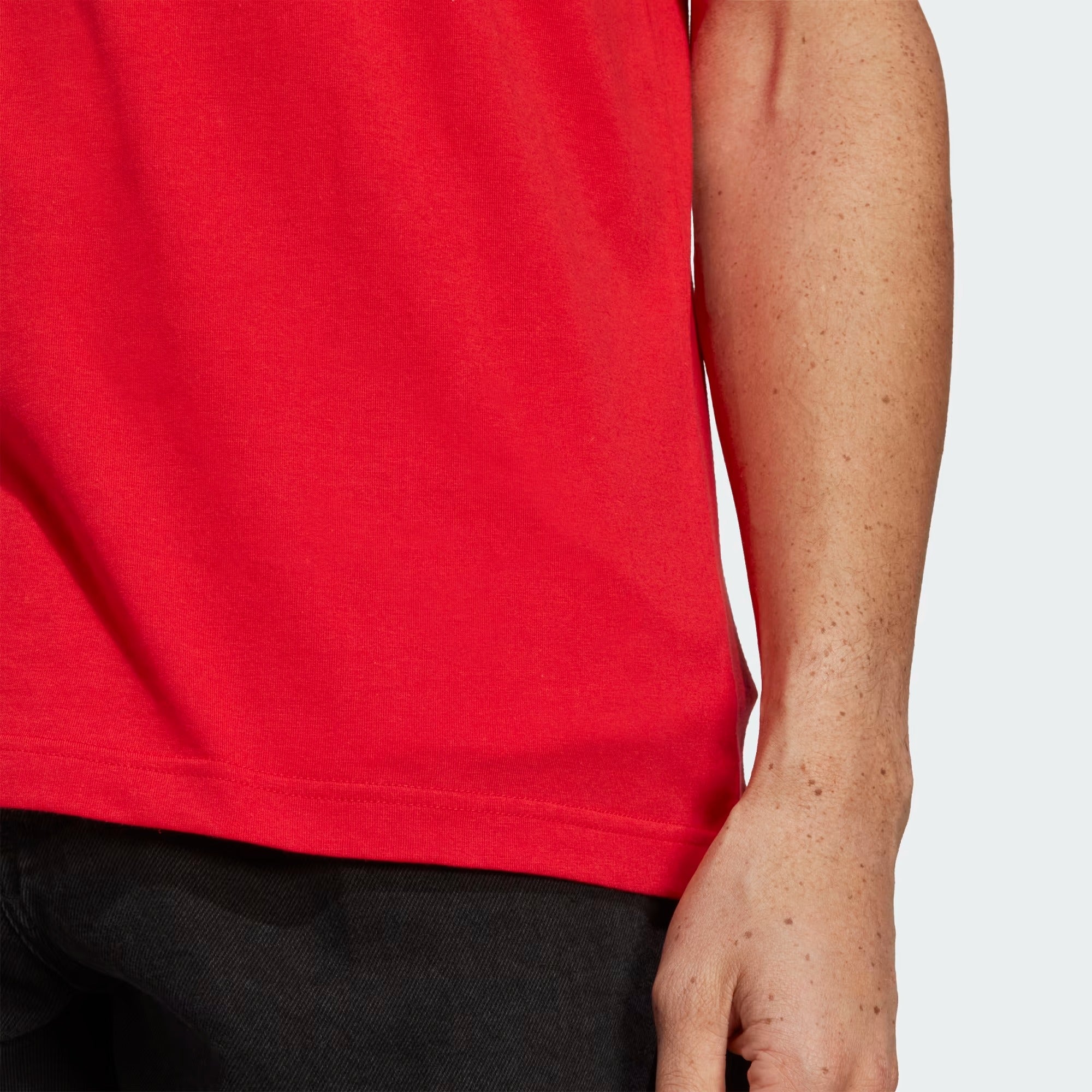 ADIDAS Essentials Single Jersey Linear Embroidered Logo Tee
