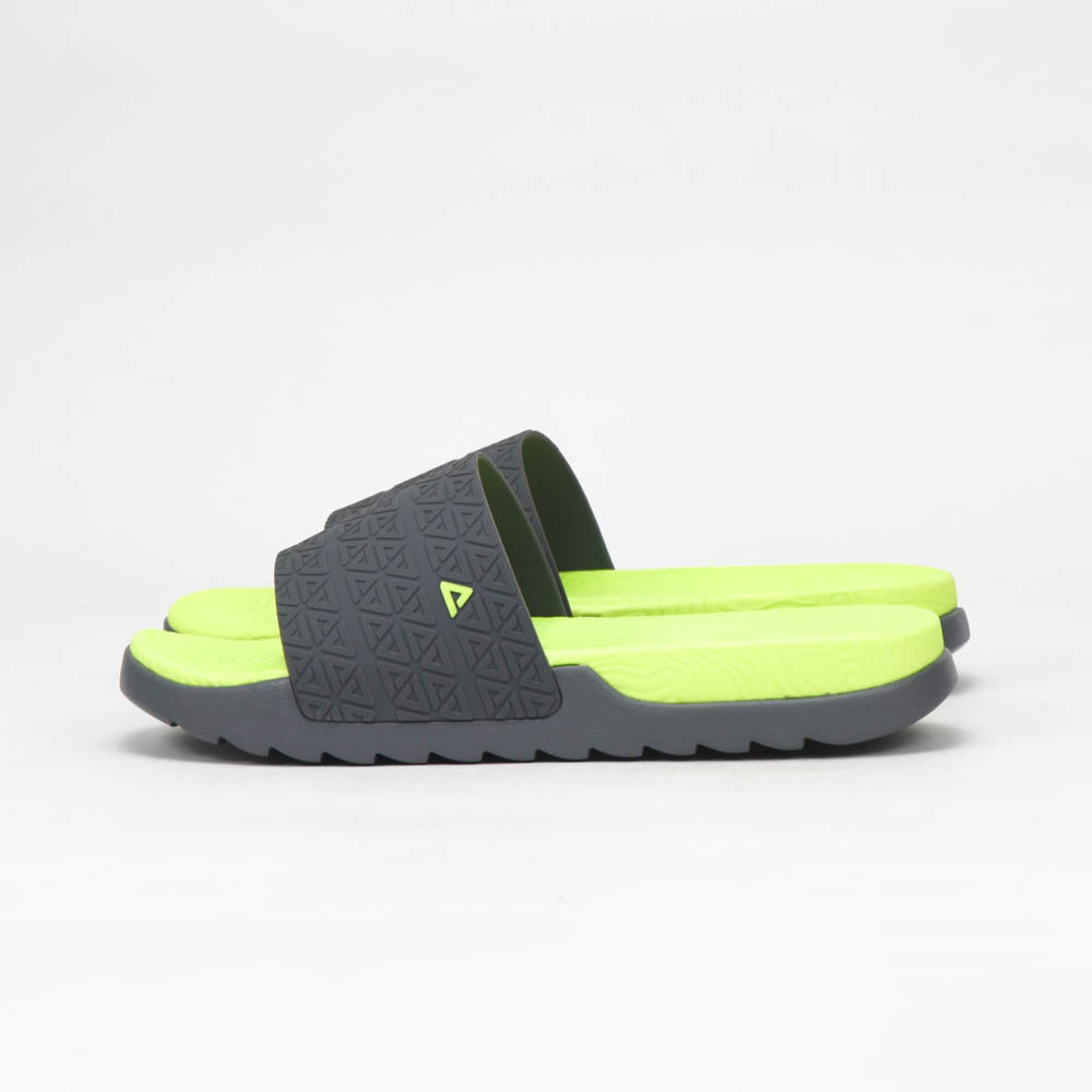 PEAK SLIPPERS DK.GREY YELLOW