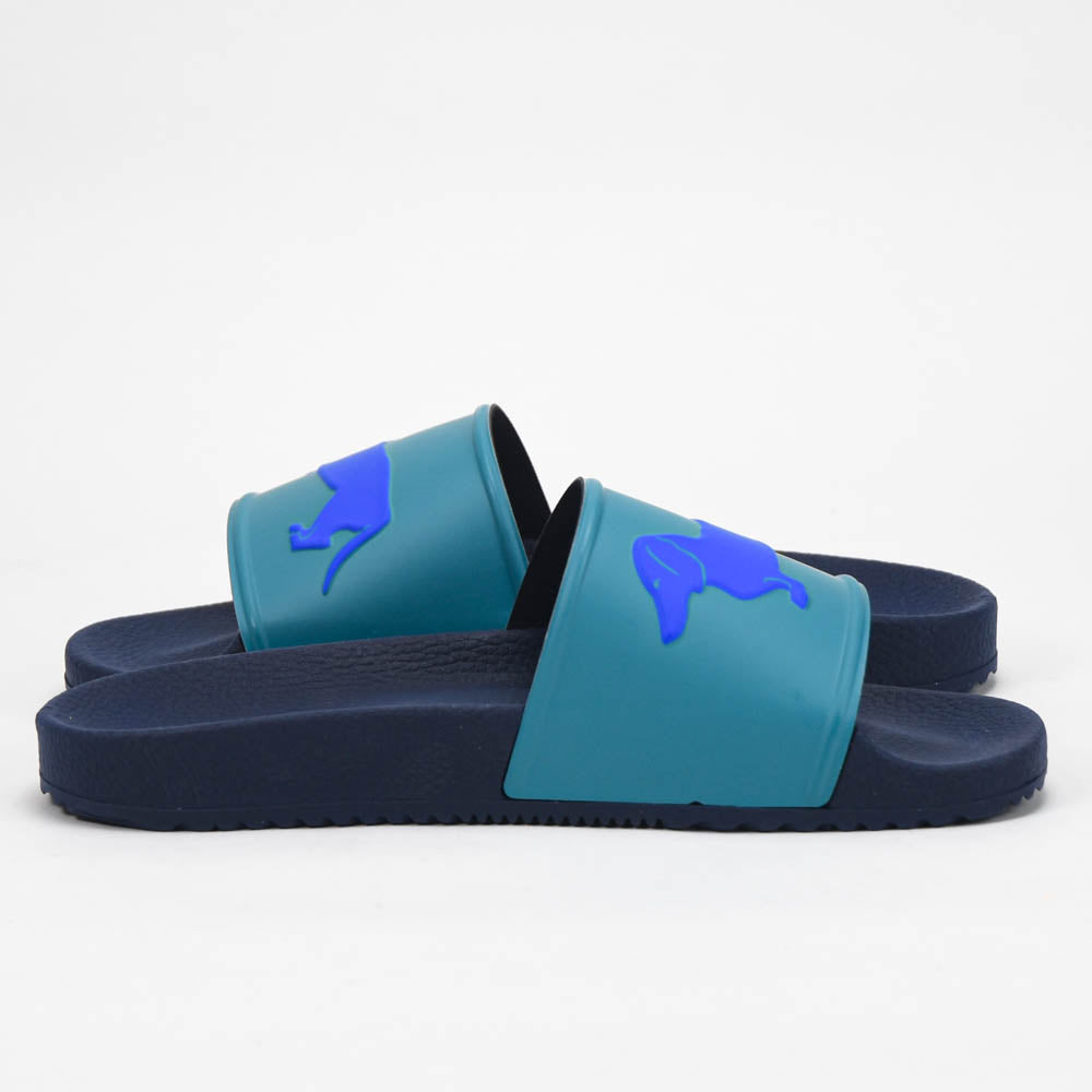 HARMONT AND BLAINE CIABATTA UOMO EVA - LOGO VERDE MARE - BLU