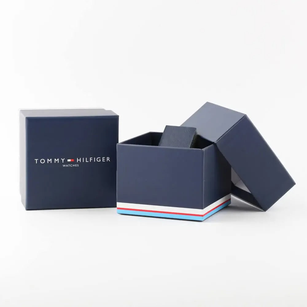 Montre Tommy Hilfiger Lars Black Stainless Steel Geometric Dial
