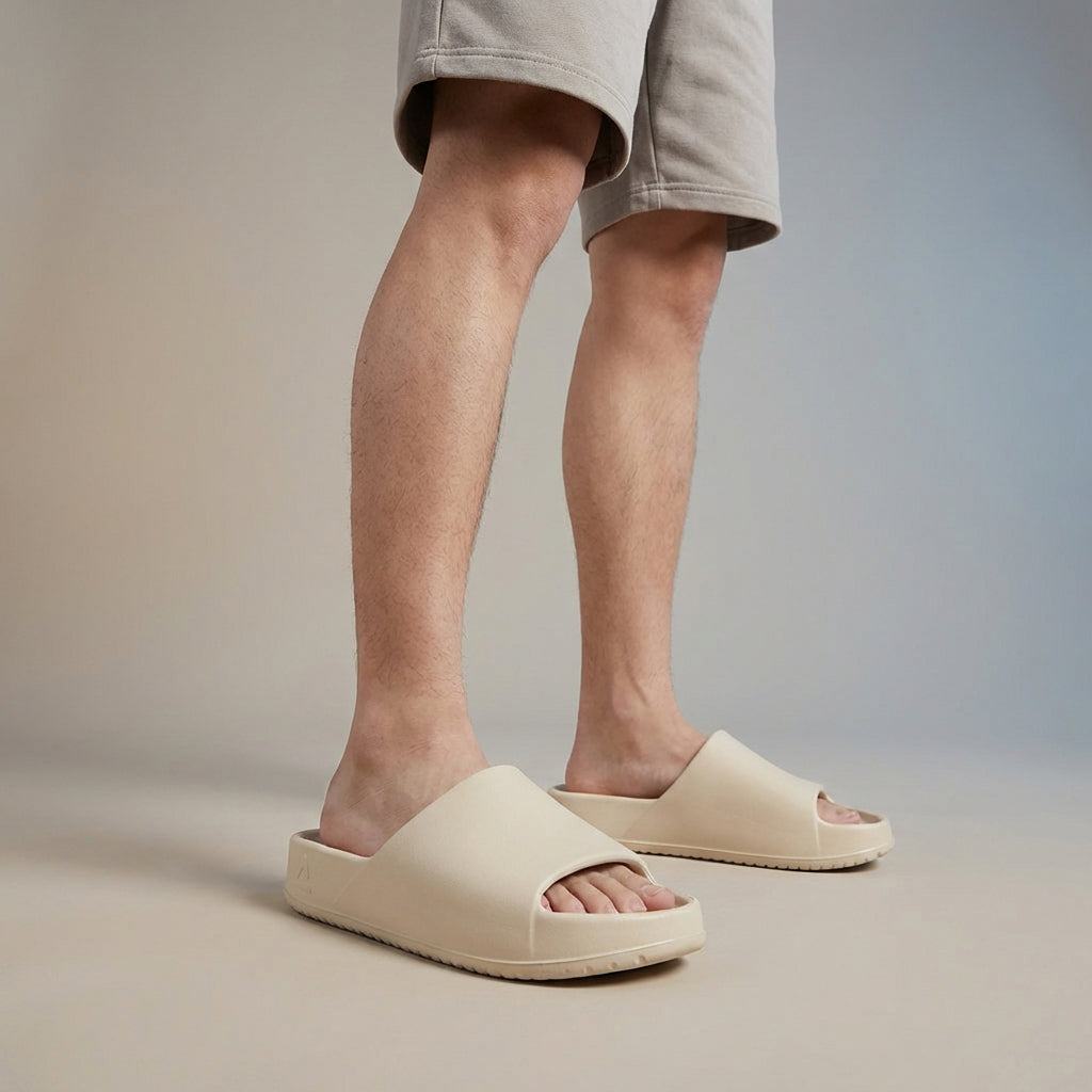 PEAK  CLAQUETTES SLIPPERS_Canvas White