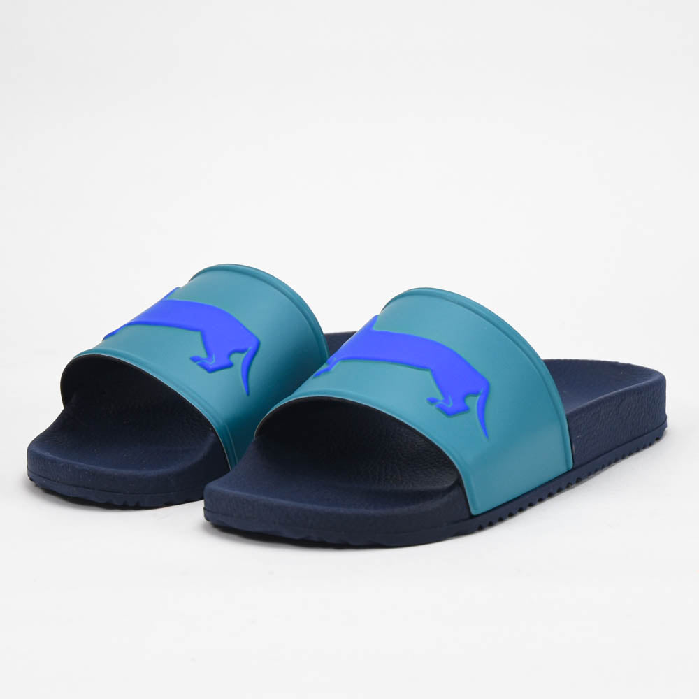 HARMONT AND BLAINE CIABATTA UOMO EVA - LOGO VERDE MARE - BLU
